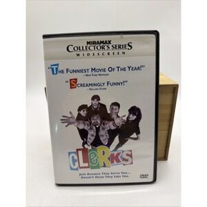 Clerks Collector's Series DVD Widescreen Miramax Kevin Smith 717951002716